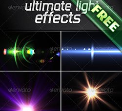 高清光线光晕光斑图片：35 Ultimate Light Effects Volume 3